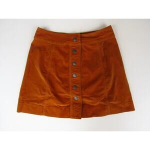 Madewell Burnt Orange Skirt